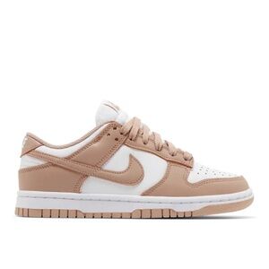 Nike Women's Rose and White Sneakers